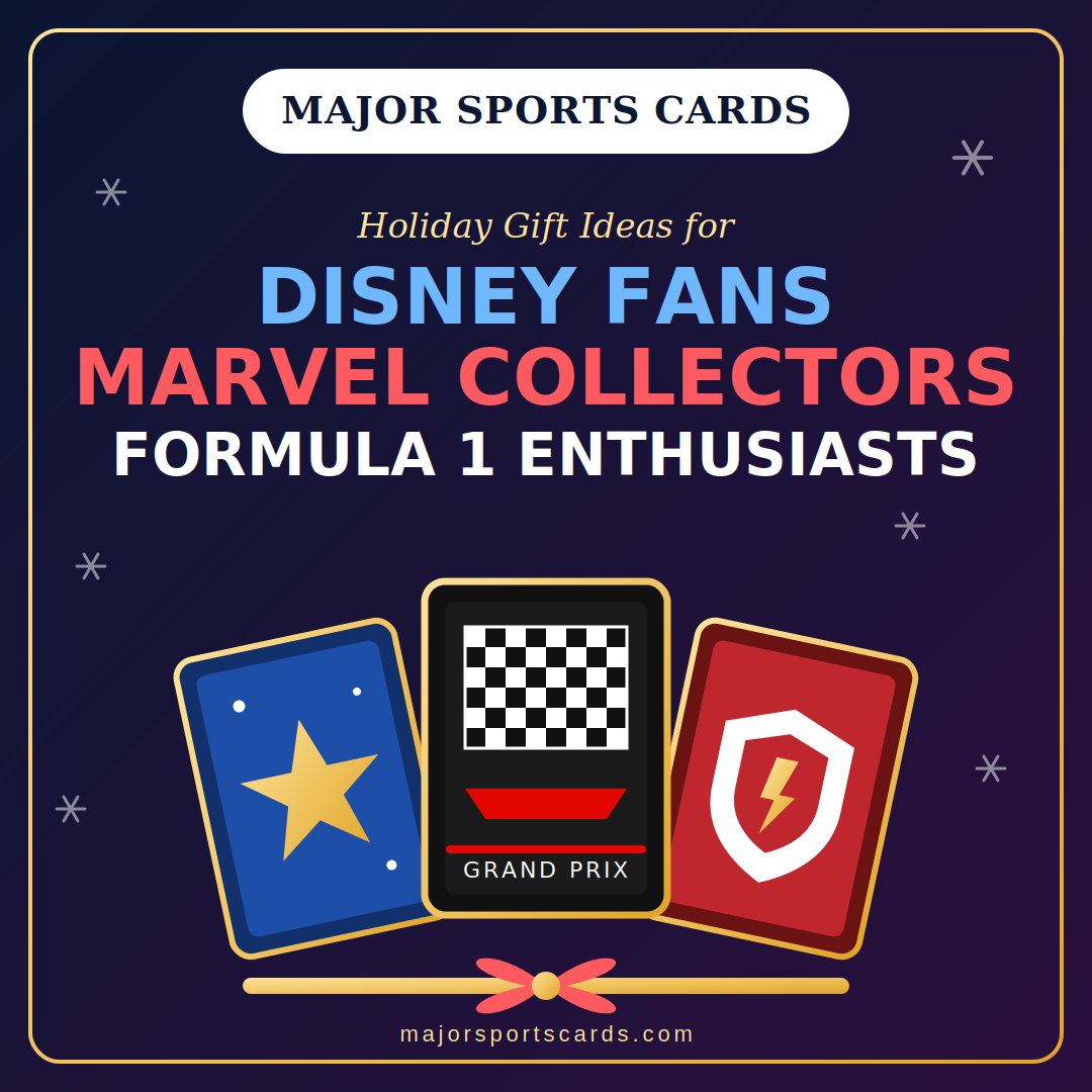 Holiday Gift Ideas for Disney Fans, Marvel Collectors, and Formula 1 Enthusiasts