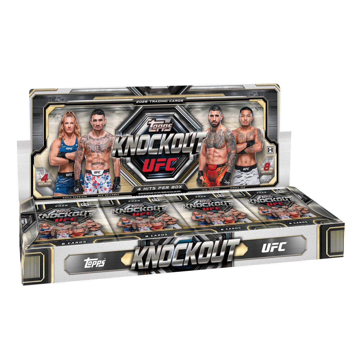 UFC製 モスカート120P 6個 2026 Topps UFC Knockout Hobby Box
