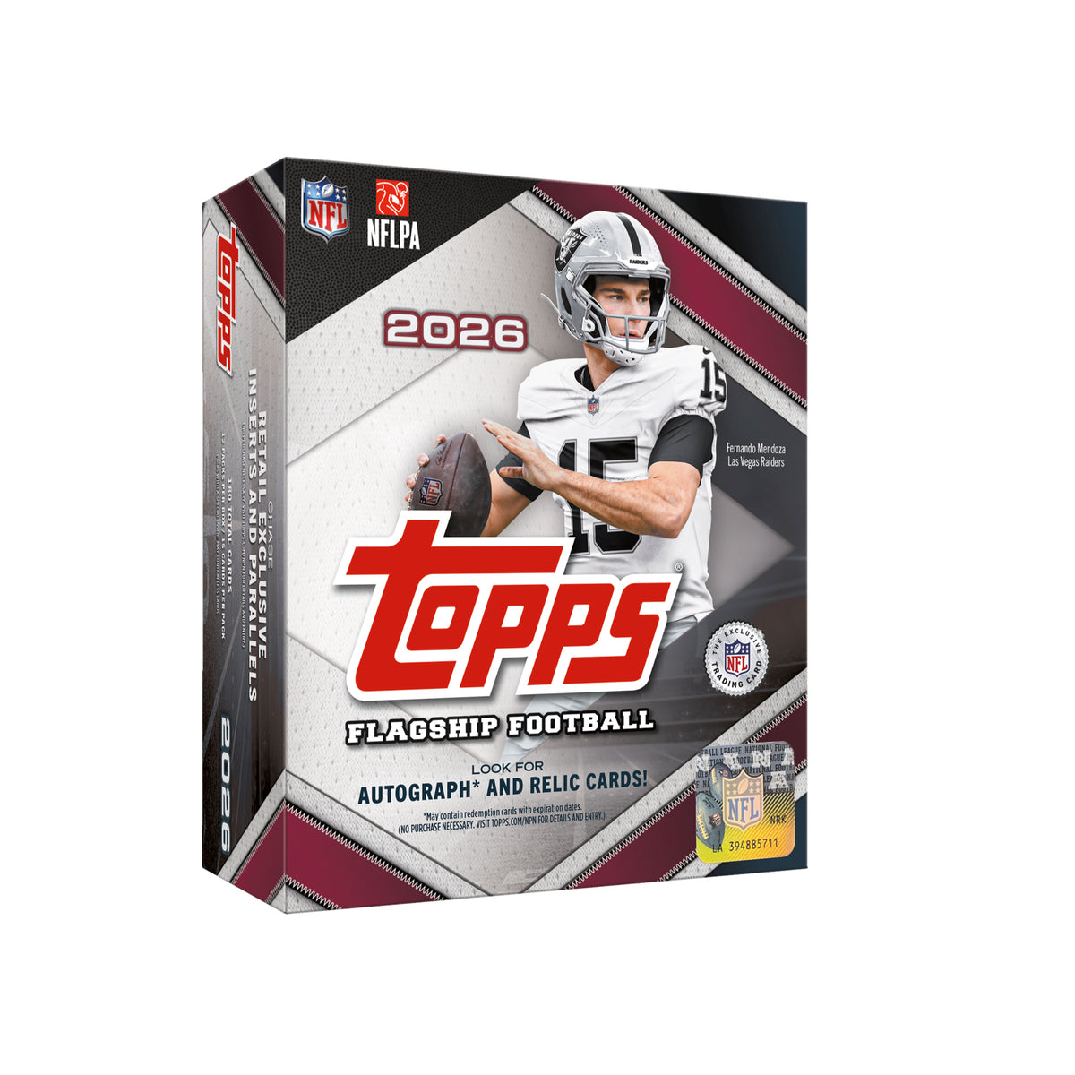 2026 Topps Flagship Football Mega Box