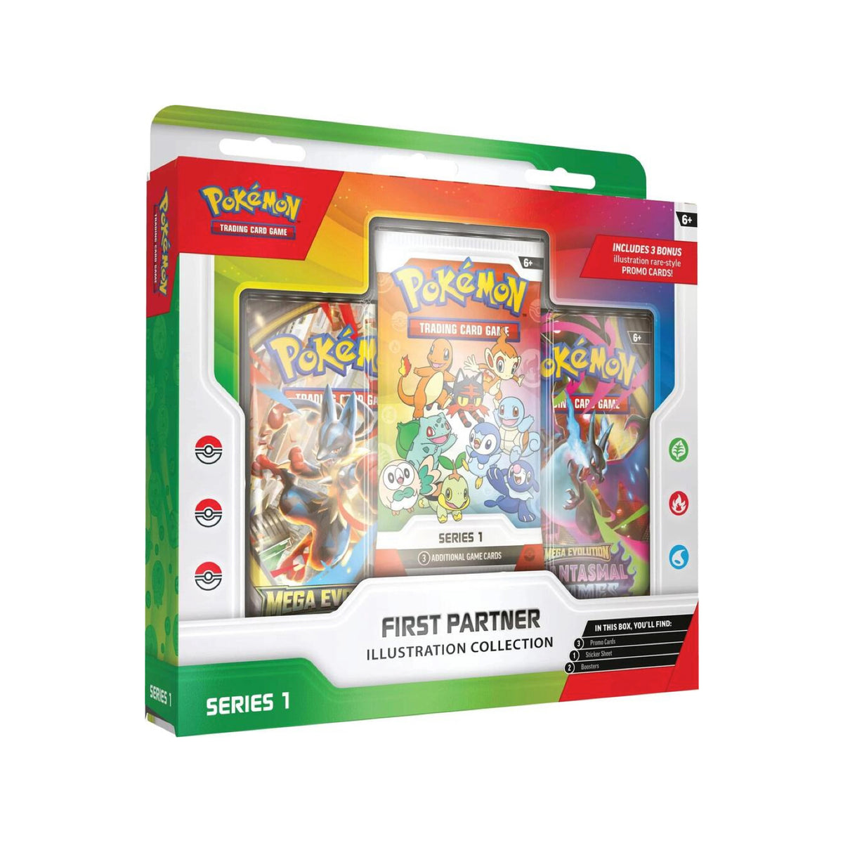 Pokemon First Partner Illustration Collection (Series 1)