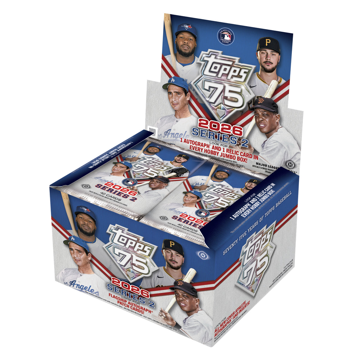 MLB TOPPS SERIES 2 JUMBO box 1box 未開封品 2026 Topps Series 2 Baseball Jumbo Box