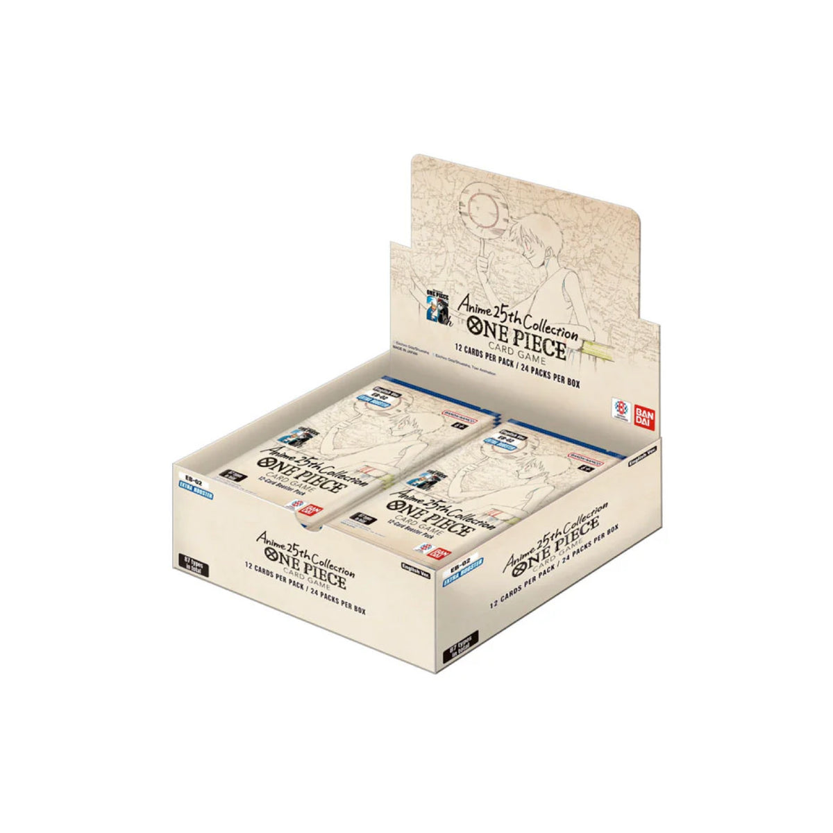 02 booster box Dragon Ball: Manga Booster The cards are in Japanese and feature a variety of characters and scenes from the One Piece universe Gundam Card Game Booster Box