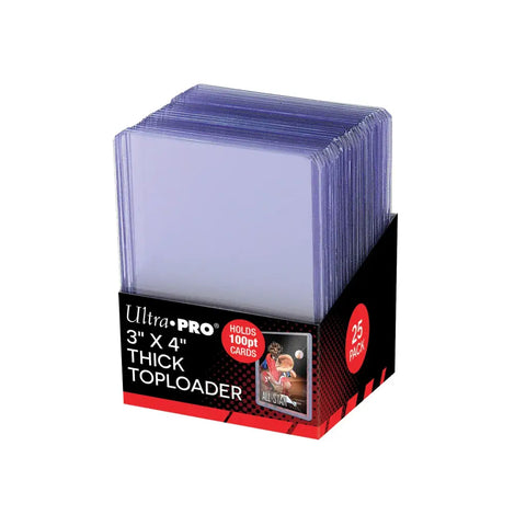 Ultra Pro Thick 100PT Toploaders (25ct) - Supplies