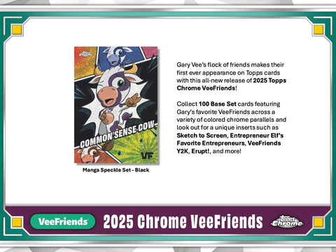 2025 Topps VeeFriends Chrome Hobby Box