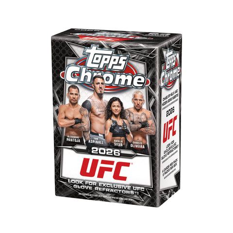 2026 Topps UFC Chrome Value Box PRESALE 5/8