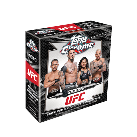 2026 Topps UFC Chrome Mega Box PRESALE 5/8
