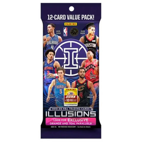 2021-22 Panini Illusions Basketball Value Pack - Sports