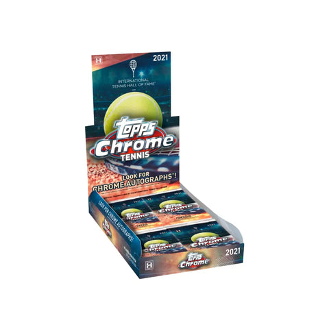 2021 Topps Chrome Tennis Hobby - Sports Cards