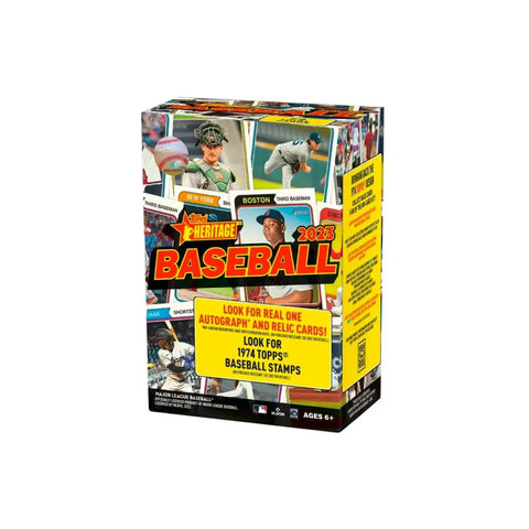 2023 Topps Heritage Baseball 8-Pack Blaster - Sports Cards