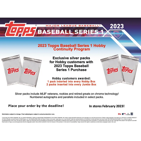 2023 Topps Series 1 Baseball HTA Jumbo - Sports Cards