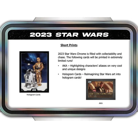 2023 Topps Star Wars Hobby (8/4) - Trading Cards