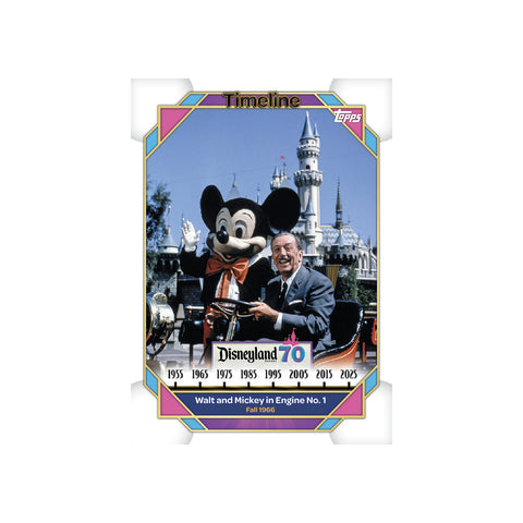 2025 Topps Disneyland 70th Anniversary Value Box