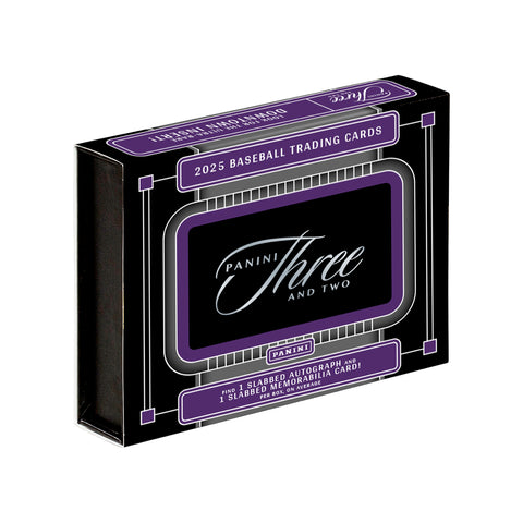 2025 Panini Three & Two Baseball Hobby Box 10/1 PRESALE