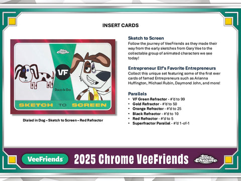 2025 Topps VeeFriends Chrome Hobby Box