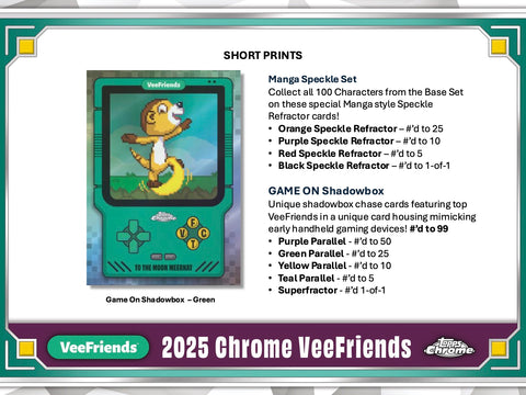 2025 Topps VeeFriends Chrome Hobby Box