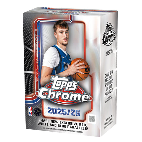 2025-26 Topps Chrome Basketball Value Box PRESALE 12/18