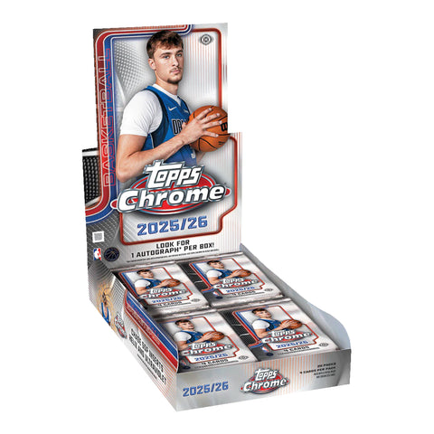 2025-26 Topps Chrome Basketball Hobby Box