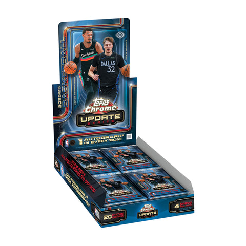 2025-26 Topps Chrome Update Series Basketball Hobby Box PRESALE 8/6