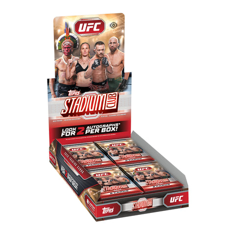 2026 Topps UFC Stadium Club Hobby Box PRESALE 8/14