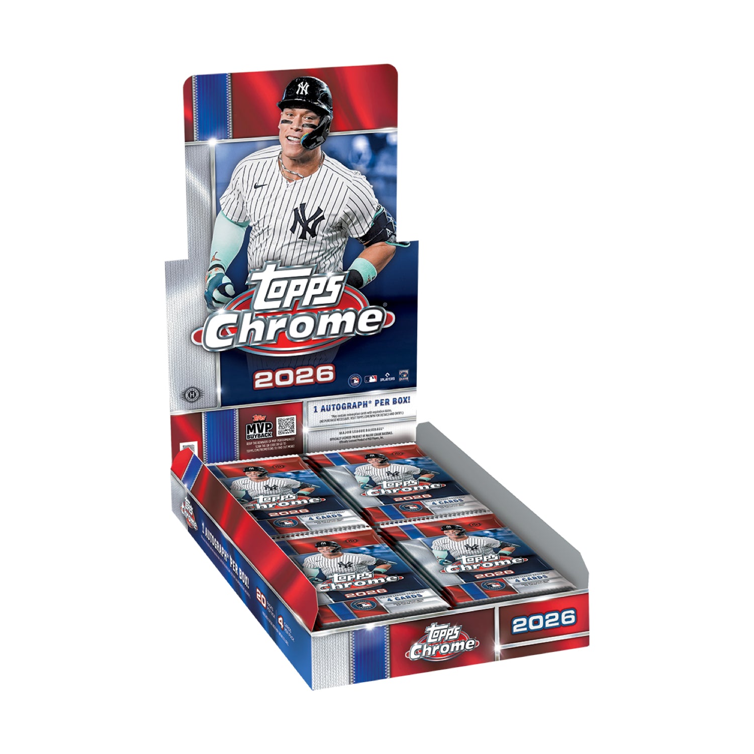 【新品未開封】2026 Topps Chrome Hobby Box 2026 Topps Chrome Baseball Hobby Box