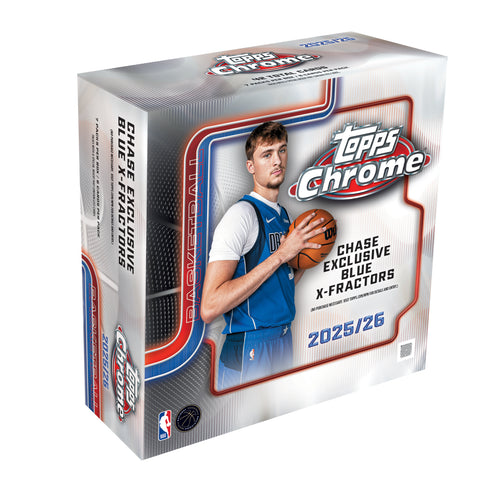 2025-26 Topps Chrome Basketball Mega Box PRESALE 12/18