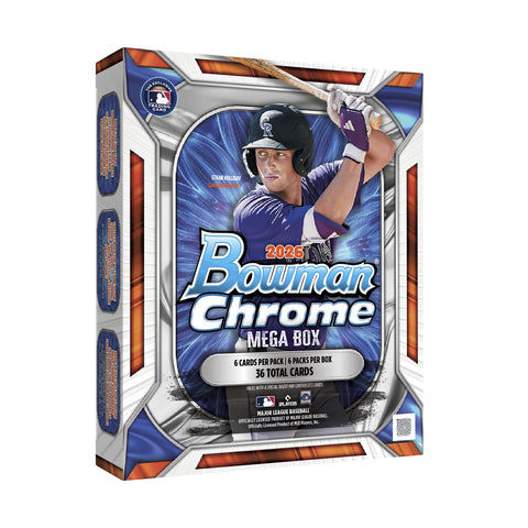 2026 Bowman Chrome Baseball Mega Box PRESALE 9/23