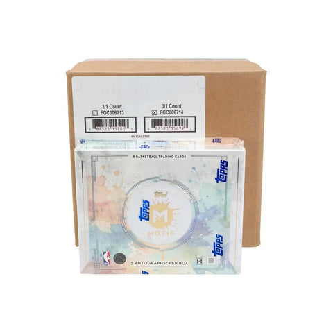 2025-26 Topps Motif Basketball Hobby 3 Box Case
