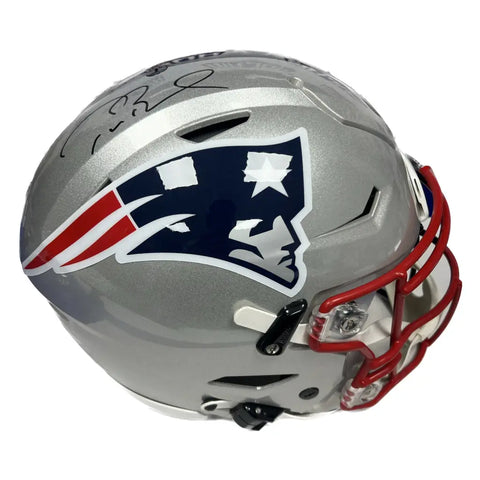 Autographed Tom Brady Half and Half Flex Buccaneers &