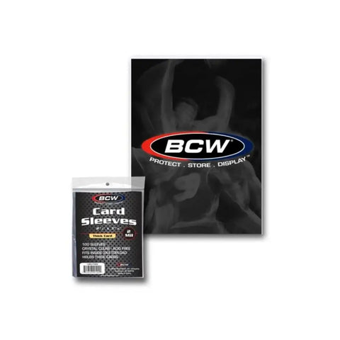 BCW Thick Card Sleeves (100ct) - Supplies
