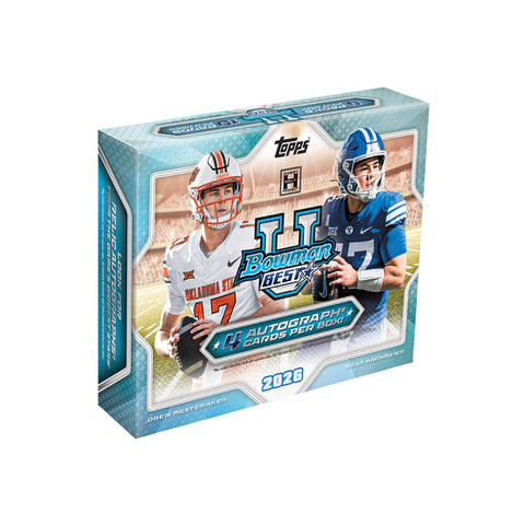 2026 Bowman's Best University Football Hobby Box