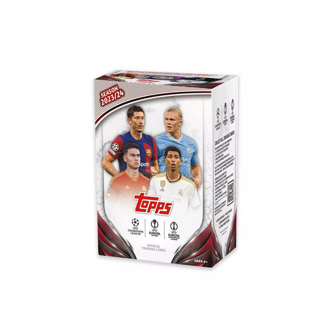 2023-24 Topps UEFA Club Competitions Soccer Value Box