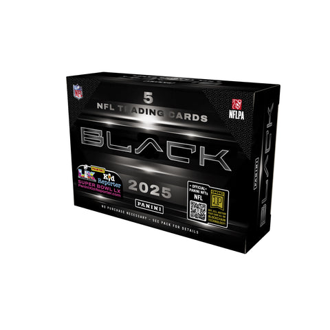2025 Panini Black Football Hobby Box 10/8 PRESALE