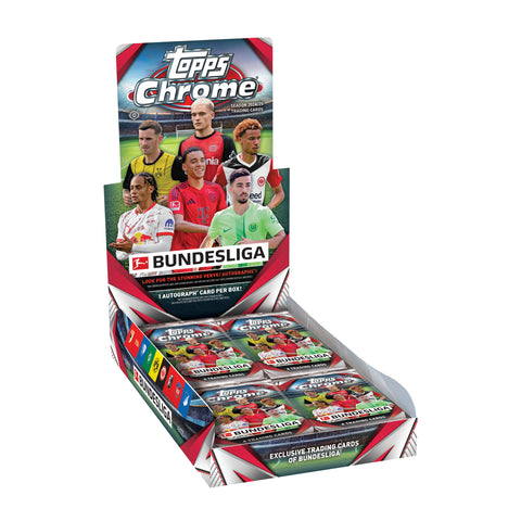 2025-26 Topps Chrome Bundesliga Soccer Hobby Box