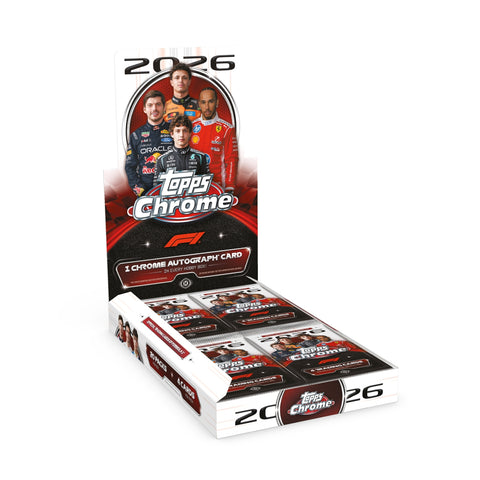 2026 Topps Chrome Formula 1 Hobby Box