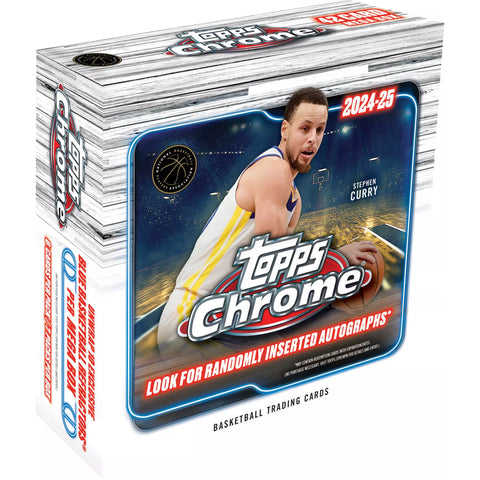 2024-25 Topps Chrome Basketball Mega Box
