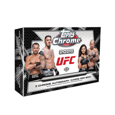 2026 Topps UFC Chrome Delight 8 Box Case