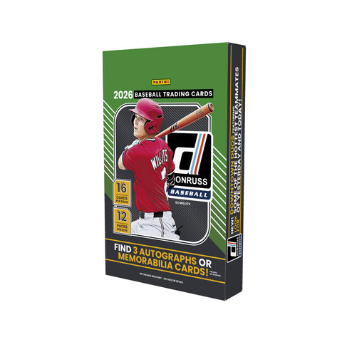 2026 Donruss Baseball Hobby Box