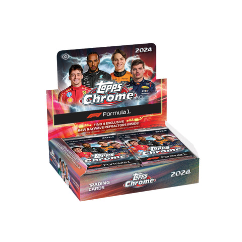 2024 Topps Chrome Formula 1 Qualifying Lap Box