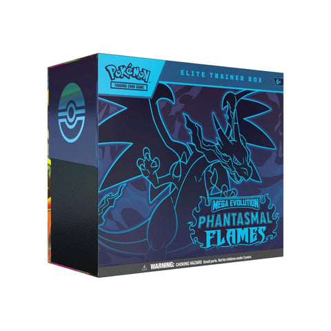 Pokémon Mega Evolution: Phantasmal Flames Elite Trainer Box PRESALE 11/14