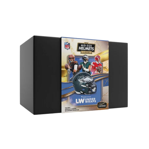 2026 Under Wraps Autographed NFL Mid-Size Helmets  Single Mystery Box