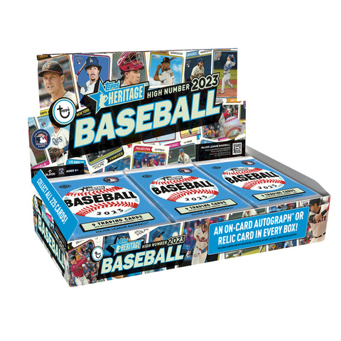 2023 Topps Heritage HIGH Number Baseball Hobby Box