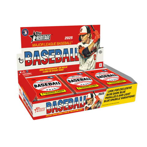 2025 Topps Heritage Baseball Hobby Box