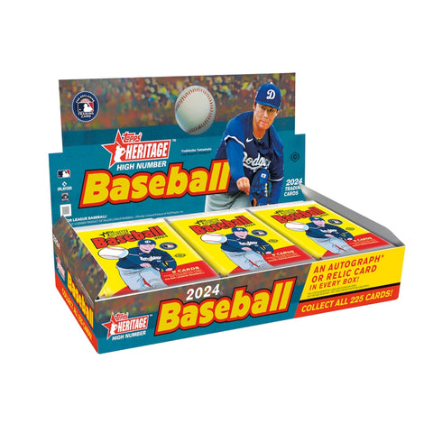 2024 Topps Heritage High Number Baseball Hobby Box