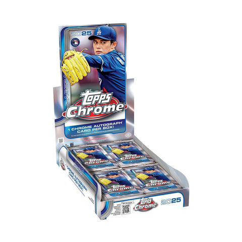 2025 Topps Chrome Baseball Hobby Box
