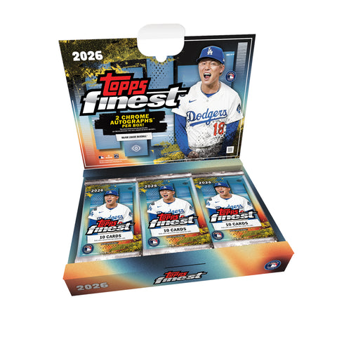 2026 Topps Finest Baseball Hobby Box