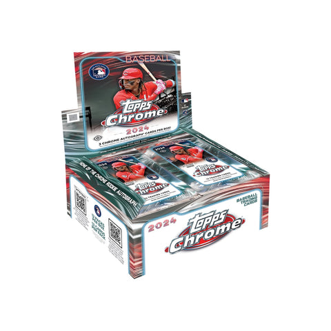 2024 Topps Chrome Baseball Hobby Jumbo Box