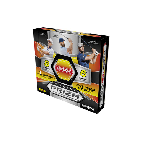 2025 Panini Prizm LIV Golf Hobby Box 8/22 Presale