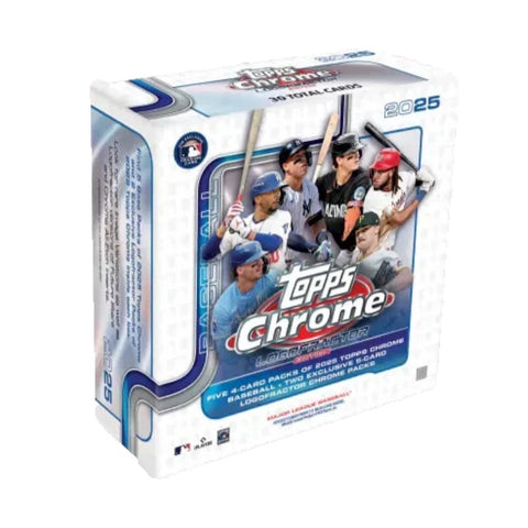 2025 Topps Chrome Baseball Logofractor Edition Box