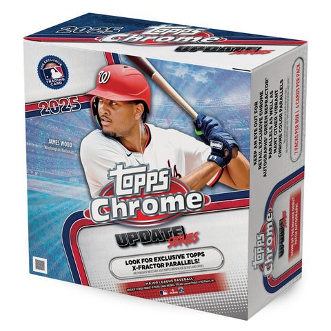 2025 Topps Chrome Update Series Baseball Mega Box PRESALE 12/17