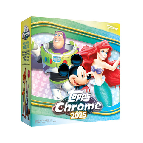 2025 Topps Chrome Disney Mega Box 9/24 PRESALE